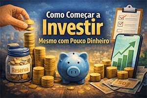 Como sair do zero e começar a investir com pouco dinheiro